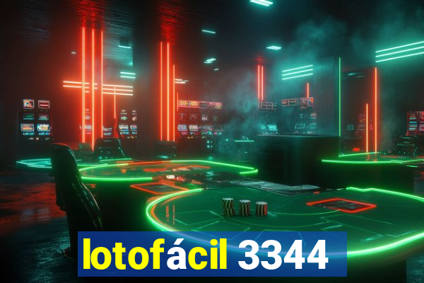 lotofácil 3344